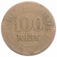 Moeda 100 Reis - Brasil - 1881