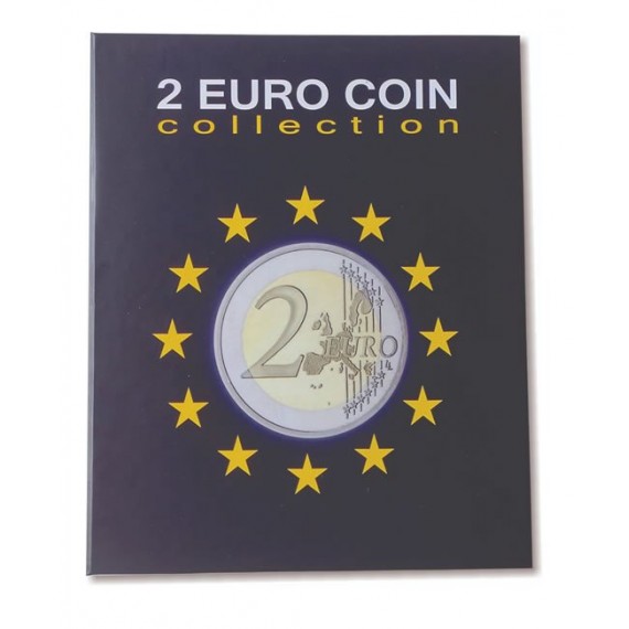 Álbum para moedas comemorativas de 2 euros
