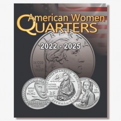 Álbum para moedas americanas - Mulheres - Com Moedas