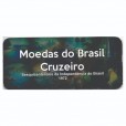 Cartela para moedas - Cruzeiro 1972 Com moedas