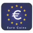 Cartela para moedas - Euro