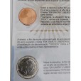 Folder da Argentina com 4 moedas FC