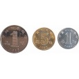 Set com 3 moedas - China