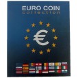 Álbum Euro Parcialmente Preenchido com 141 moedas