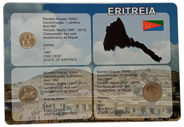Blister Eritreia - 1991