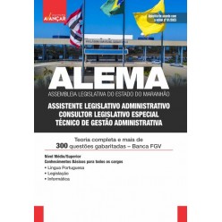 ALEMA - Assembleia Legislativa do Estado do Maranhão: Conhecimentos básicos para todos os cargos: E-BOOK - Liberação Imediata