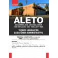 ALETO - Assembleia Legislativa do Estado do Tocantins - Técnico Legislativo - Assistência Administrativa - IMPRESSA - FRETE GRÁTIS
