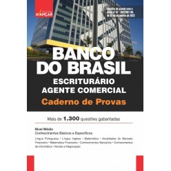 BANCO DO BRASIL - BB - Escriturário - Agente Comercial - Caderno de Questões/Provas - E-BOOK - Liberação Imediata