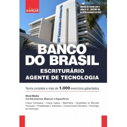 BANCO DO BRASIL - BB - Escriturário - Agente de Tecnologia - E-BOOK - Liberação Imediata