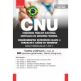 CNU - Concurso Nacional Unificado - BLOCO 4 - CONHECIMENTOS ESPECÍFICOS - Eixos Temáticos 1 até 5 - IMPRESSA + E-BOOK - FRETE GRÁTIS