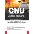 CNU - Concurso Nacional Unificado - BLOCO 1 - CONHECIMENTOS ESPECÍFICOS - Eixos Temáticos 1 até 5 - E-BOOK - Liberação Imediata