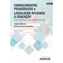 Conhecimentos Pedagógicos e Legislação Aplicada à Educação - IMPRESSO + E-BOOK - Liberação Imediata