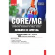 CORE MG - Conselho Regional Dos Representantes Comerciais no Estado de Minas Gerais - AUXILIAR DE LIMPEZA: IMPRESSA + E-BOOK