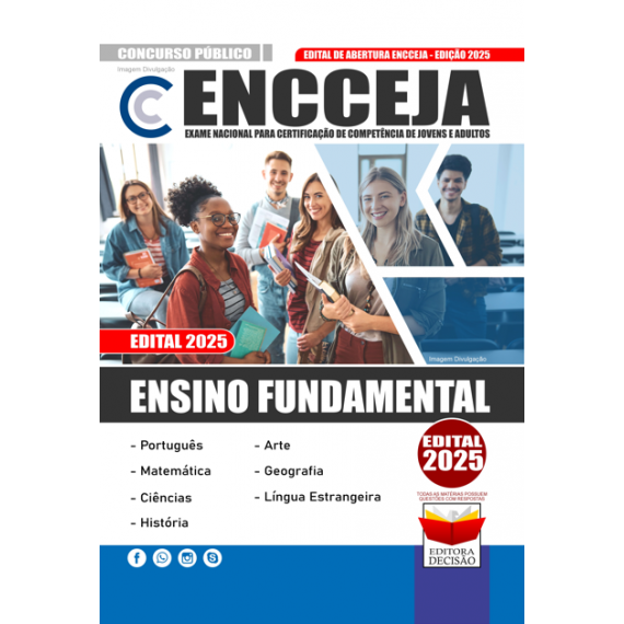 ENCCEJA 2025 - ENSINO FUNDAMENTAL - TEORIA COMPLETA