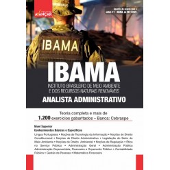 IBAMA - Edital 2021/2022 - Analista Administrativo - Completa e Atualizada: E-book