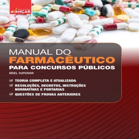 MANUAL DO FARMACÊUTICO PARA CONCURSOS PÚBLICOS