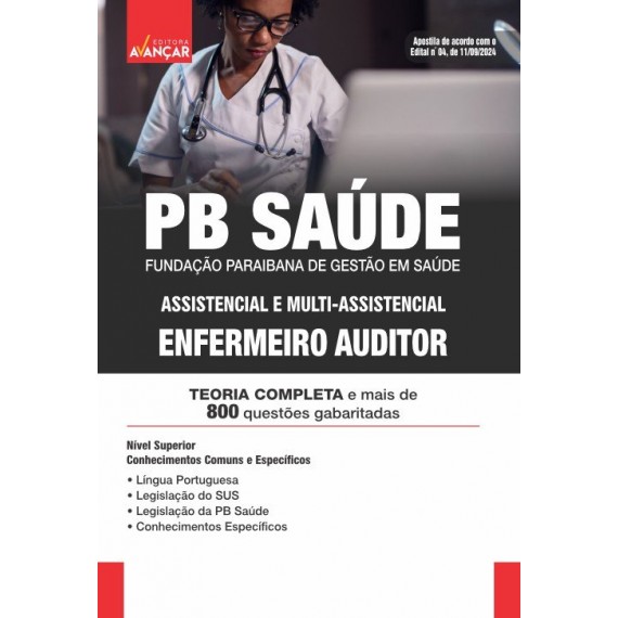 PB Saúde - Enfermeiro Auditor: IMPRESSO