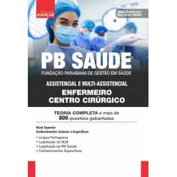 PB Saúde - Enfermeiro Centro Cirúrgico: E-BOOK - Liberação Imediata