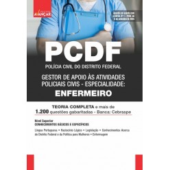 PCDF 2024 - ENFERMEIRO: E-BOOK - Liberação Imediata