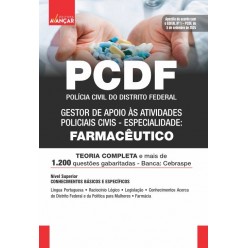 PCDF 2024 - FARMACÊUTICO: E-BOOK - Liberação Imediata