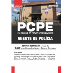 PCPE - POLÍCIA CIVIL DO ESTADO DO ESTADO DE PERNAMBUCO - AGENTE DE POLÍCIA CIVIL: E-BOOK - Liberação Imediata