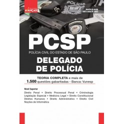 PCSP - Polícia Civil do Estado de São Paulo - DELEGADO DE POLÍCIA: E-BOOK - Liberação Imediata