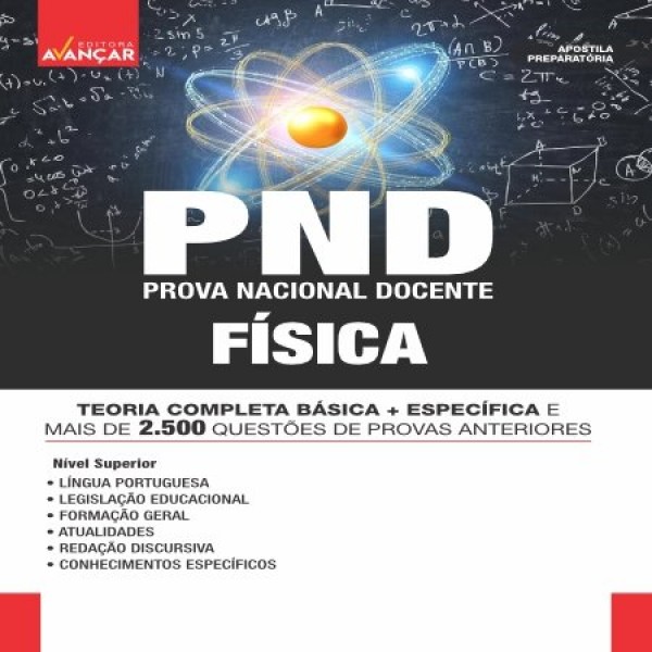 PND - PROVA NACIONAL DOCENTE - FÍSICA