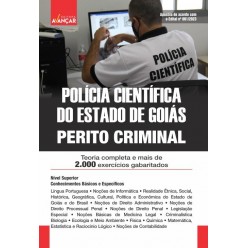 POLÍCIA CIENTÍFICA DO ESTADO DE GOIÁS - SPTC - PERITO CRIMINAL - E-BOOK - Liberação Imediata