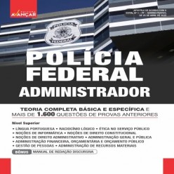 POLÍCIA FEDERAL PF 2025 - Administrador - Frete Grátis