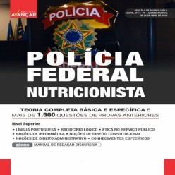 POLÍCIA FEDERAL PF 2025 - Nutricionista