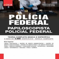 POLÍCIA FEDERAL PF 2025 - Papiloscopista de Polícia Federal