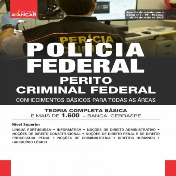 POLÍCIA FEDERAL PF 2025 - Perito Criminal Federal