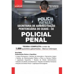 PPCE - Polícia Penal do Estado do Ceará - Policial Penal: E-BOOK - Liberação Imediata
