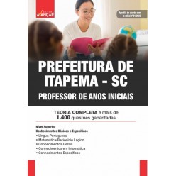 PREFEITURA DE ITAPEMA SC - Professor de Anos Iniciais: E-BOOK - Liberação Imediata