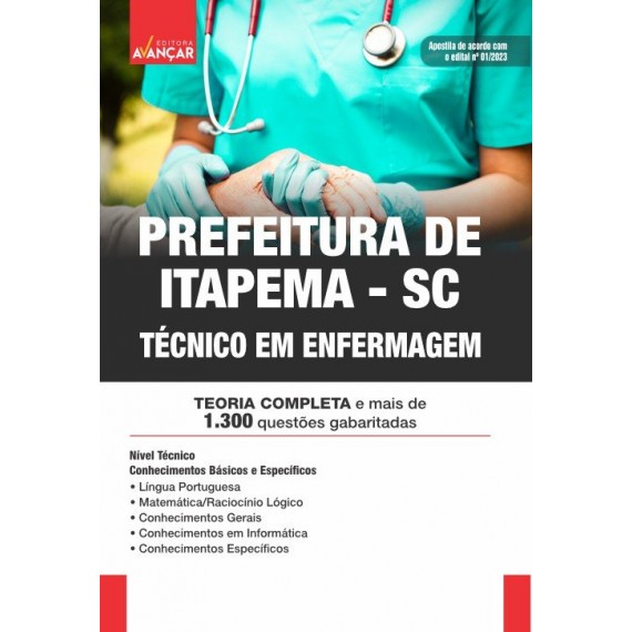 PREFEITURA DE ITAPEMA SC - Técnico em Enfermagem: IMPRESSO