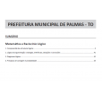 Prefeitura de Palmas TO - Conhecimentos básicos para todos os cargos: IMPRESSO + E-BOOK - Liberação Imediata