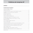 PREFEITURA DE CAMPINAS SP 2025 - PROFESSOR DE EDUCAÇÃO BÁSICA II - PEB II -  Anos Iniciais do Ensino Fundamental