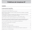 PREFEITURA DE CAMPINAS SP 2025 - PROFESSOR DE EDUCAÇÃO BÁSICA IV - PEB IV - Educação Especial