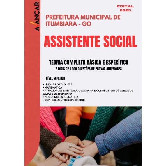 Prefeitura de Itumbiara GO 2025 - Assistente Social