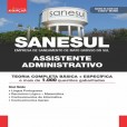 SANESUL 2024/25 - Assistente Administrativo: E-BOOK - Liberação Imediata