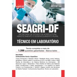 SEAGRI DF - Técnico em Laboratório - E-BOOK - Liberação Imediata