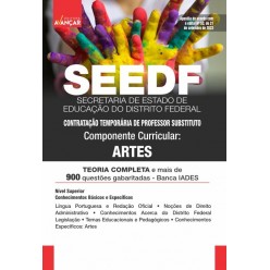 SEEDF - Professor Temporário 2023 - ARTES: IMPRESSA 