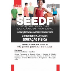SEEDF - Professor Temporário 2023 - EDUCAÇÃO FÍSICA: E-BOOK - Liberação Imediata