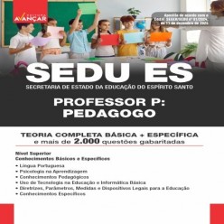 SEDU ES 2025 - PROFESSOR P - PEDAGOGO: E-BOOK - Liberação Imediata