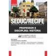 SEDUC / SME RECIFE - Secretaria de Educação do Município de Recife - PE: Professor II - HISTÓRIA: IMPRESSA - FRETE GRÁTIS + E-BOOK