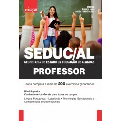 SEDUC AL - Secretaria de Estado da Educação de Alagoas - Professor: Conhecimentos Gerais para Todos os Cargos - E-book