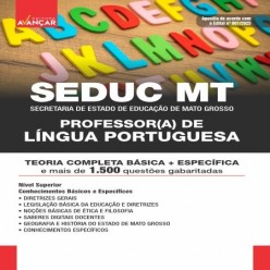 SEDUC MT - PROFESSOR (A) LÍNGUA PORTUGUESA