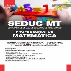 SEDUC MT - PROFESSOR (A) MATEMÁTICA