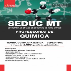 SEDUC MT - PROFESSOR (A) QUÍMICA