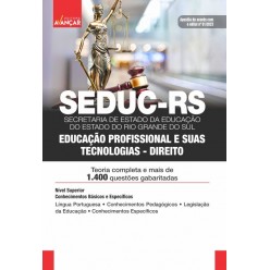 SEDUC RS - Secretaria de Estado da Educação do Estado do Rio Grande do Sul - Educação Profissional e suas Tecnologias - Direito: E-BOOK - Liberação Imediata
